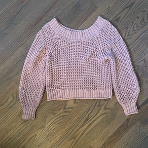 Abercrombie Pink Knitted Sweater